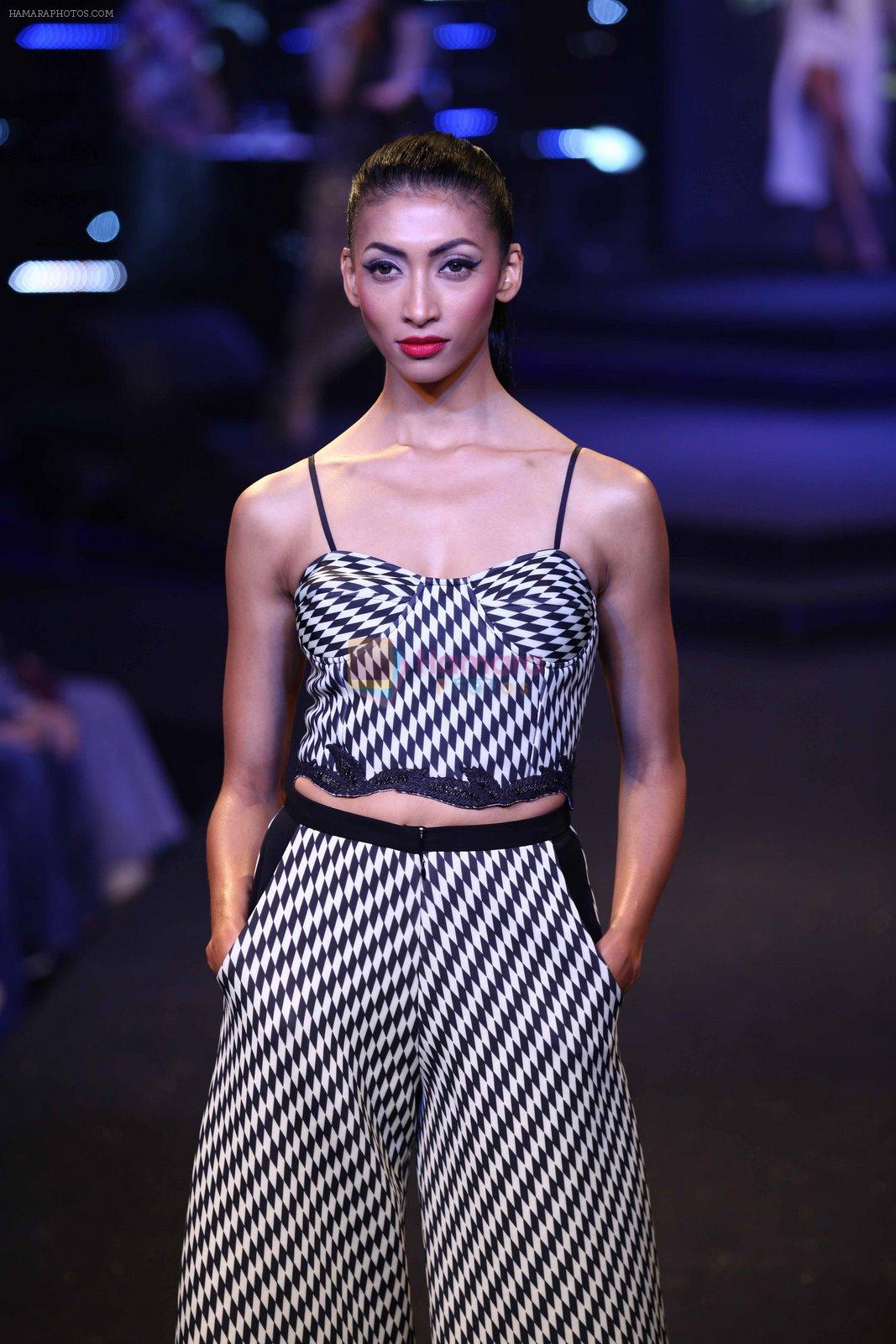 Model walks for Namrata Joshipura at Blenders Pride Fashion Show